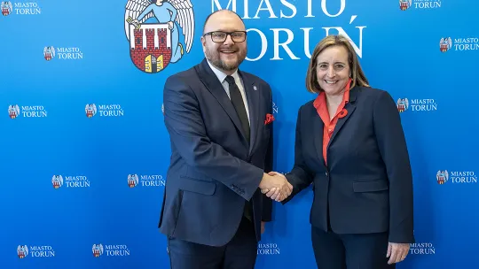 Wizyta Ambasador Kanady w Toruniu