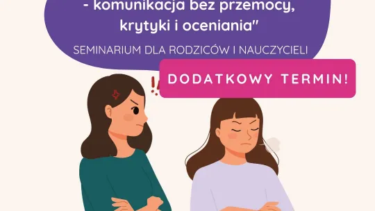 Jak rozmawiać z nastolatkami - dodatkowy termin