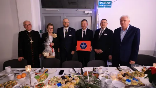 Spotkanie wigilijne Klubu Seniora Kacperek - Katarzynki