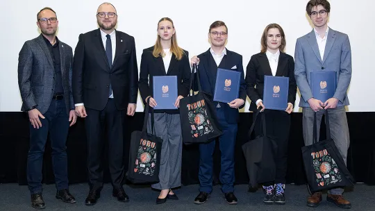 Studenci z miejskimi stypendiami