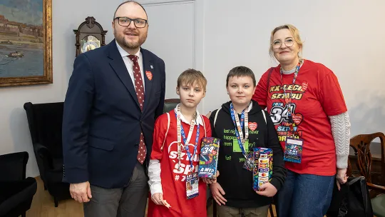 Wielka Orkiestra Świątecznej Pomocy w urzędzie