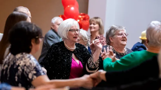 Bal Walentynkowy z toruńskimi seniorami