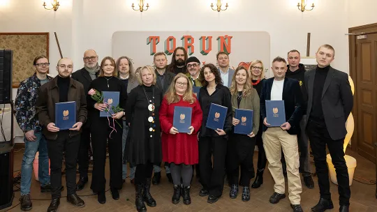 Stypendia kulturalne miasta Torunia na 2026 rok wręczone