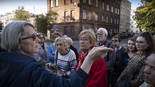 Z mapą po Bydgoskim Przedmieściu