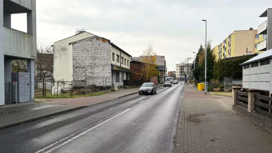 Remont ulicy Podgórnej w Toruniu