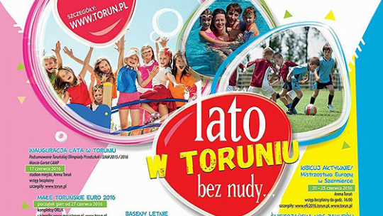 Zdjęcie do artykułu: Sportowe wakacje w Toruniu