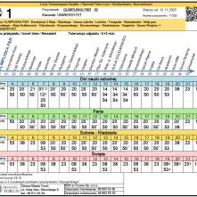 Od 12 listopada br. nastąpią zmiany w komunikacji miejskiej.
