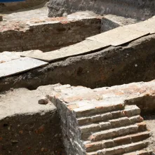 Znaleziska na terenie badan archeologicznych przy Bulwarze Filadelfijskim