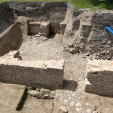 Znaleziska na terenie badan archeologicznych przy Bulwarze Filadelfijskim