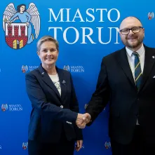 Prezydent Torunia spotkał się z Ambasador Finlandii w Polsce