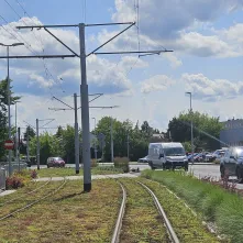 Tramwajem po zielonych torowiskach