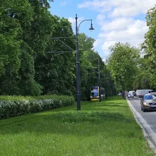 Tramwajem po zielonych torowiskach