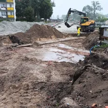 Odkrycie na Trasie Staromostowej