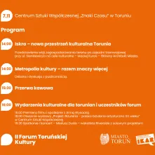 Program 2. Forum Toruńskiej Kultury