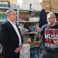 W „Sercowni” o problemach osób w kryzysie bezdomności
