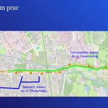 Rozmawialiśmy o organizacji ruchu w trakcie przebudowy ul. Olsztyńskiej