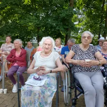 Śpiewanie na Polanie z seniorami