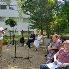 Śpiewanie na Polanie z seniorami