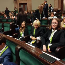 Toruńska delegacja na Sejmie Dzieci i Młodzieży