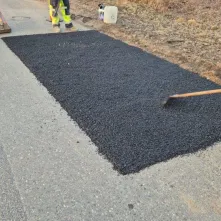 Trwa akcja łatania dziur po zimie, ul. Kniaziewicza