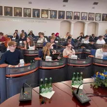 Wizyta młodzieży z partnerskiej Filadelfii