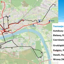 Sylwestrowa Moc Przebojów 2024 - komunikacja miejska