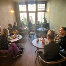 Komitet Rewitalizacji z wizytą w ZAZ-owej kawiarni