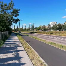 Droga rowerowa na Sobieskiego nabiera kształtu