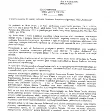 Stanowisko radnych upamiętniające 45. rocznicę podpisania Porozumień Sierpniowych i powstanie NSZZ „Solidarność” 