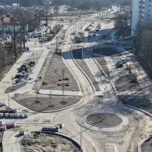 Prace na Trasie Staromostowej