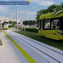 Modernizacja dwóch kolejnych odcinków toruńskich torowisk tramwajowych - w ciągu ul. Konstytucji 3 Maja od ul. Ślaskiego do pętli Olimpijska oraz w ciągu ul. Kościuszki od wysokości wejścia na posesję Kościuszki 28-30 do ul. Olbrachta.