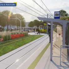 Modernizacja dwóch kolejnych odcinków toruńskich torowisk tramwajowych - w ciągu ul. Konstytucji 3 Maja od ul. Ślaskiego do pętli Olimpijska oraz w ciągu ul. Kościuszki od wysokości wejścia na posesję Kościuszki 28-30 do ul. Olbrachta.