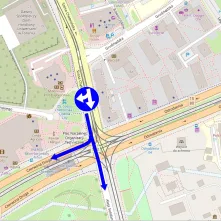 13 marca br. zostanie udostępniona do ruchu Trasa Staromostowa na odcinku od ul. Dekerta do pl. Niepodłegłości.