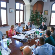 Spotkanie z kupcami ws. Trasy Staromostowej, 20.08.2024 r.