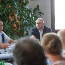 Spotkanie z kupcami ws. Trasy Staromostowej, 20.08.2024 r.