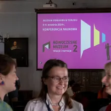 Uczestnicy konferencji w Sali Mieszczańskiej Ratusza Staromiejskiego