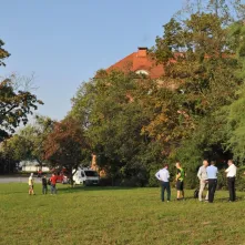 Teren badań archeologicznych przy Bramie Klasztornej