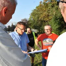 Przekazanie terenu do badań archeologom z UMK