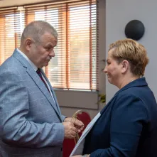 Rozmawiają o bezpieczeństwie ruchu drogowego
