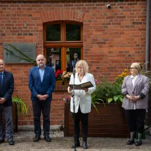 Przemawia dyrektor placówki Monika Krauze