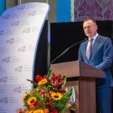 Podsekretarz stanu w MSiT Piotr Borys