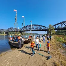 Widok na Toruń - rajd rowerowy, spływ i wycieczka