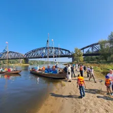 Widok na Toruń - rajd rowerowy, spływ i wycieczka