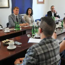 Spotkanie z dyplomatami z Litwy
