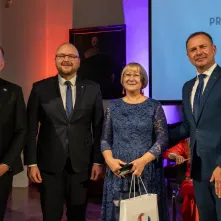 Wręczenie odznaczeń za zasługi dla turystyki - Daniela Szymańska
