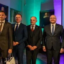 Wręczenie odznaczeń za zasługi dla turystyki - Adam Mikołajczyk