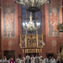 Nabożeństwo z okazji poświęcenia bazyliki katedralnej pw. śś. Jana Chrzciciela i Jana Ewangelisty. 