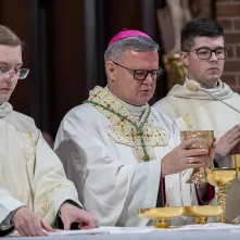 Nabożeństwo z okazji poświęcenia bazyliki katedralnej pw. śś. Jana Chrzciciela i Jana Ewangelisty. 