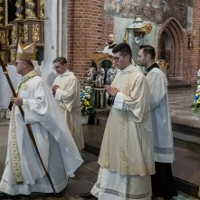 Nabożeństwo z okazji poświęcenia bazyliki katedralnej pw. śś. Jana Chrzciciela i Jana Ewangelisty. 