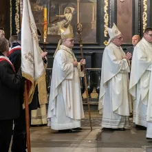 Nabożeństwo z okazji poświęcenia bazyliki katedralnej pw. śś. Jana Chrzciciela i Jana Ewangelisty. 